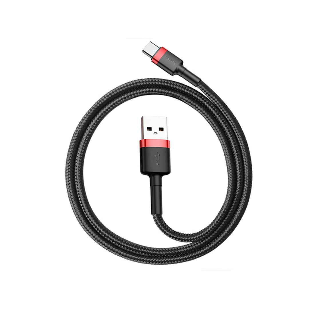 Cavo Baseus, USB tipo C, lunghezza 50 cm, 3A, nero, BASKBK46595