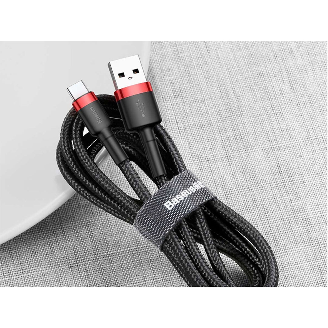Cavo Baseus, USB tipo C, lunghezza 50 cm, 3A, nero, BASKBK46595