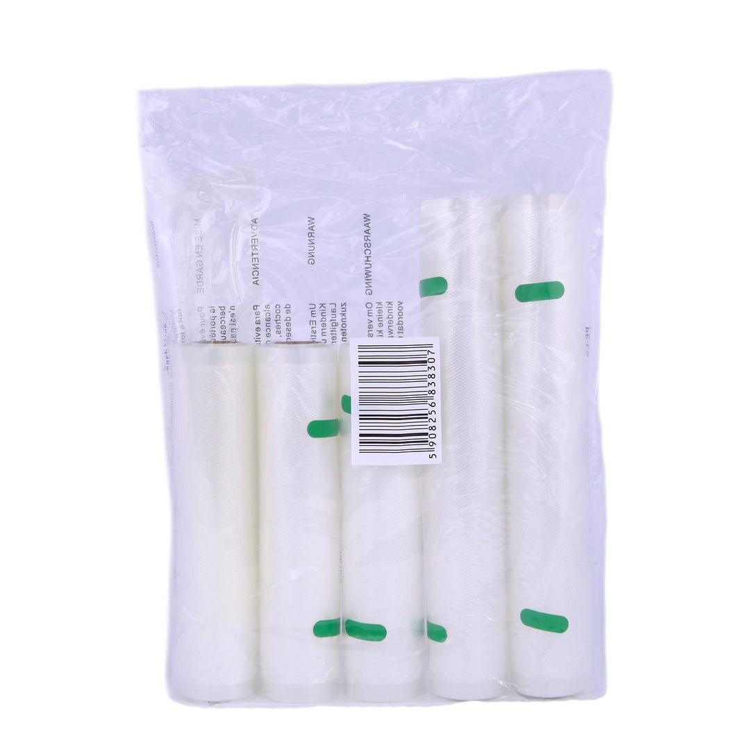 Set universale di fogli Camry per macchine sottovuoto (2 rotoli 28x300 cm + 3 rotoli 20x300 cm)