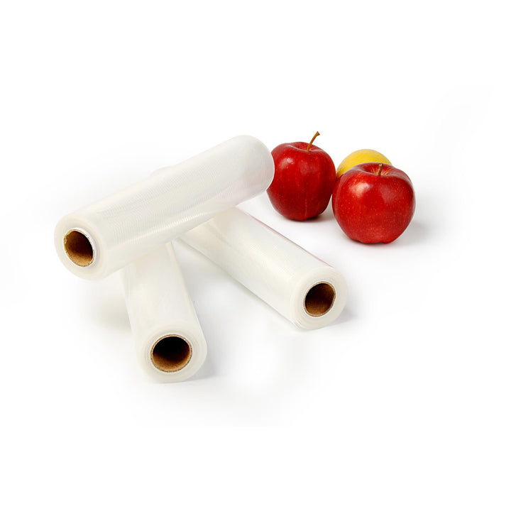 Set universale di fogli Camry per macchine sottovuoto (2 rotoli 28x300 cm + 3 rotoli 20x300 cm)
