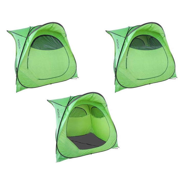 Tenda da pesca turistica con pavimento Monsun LXMS1
