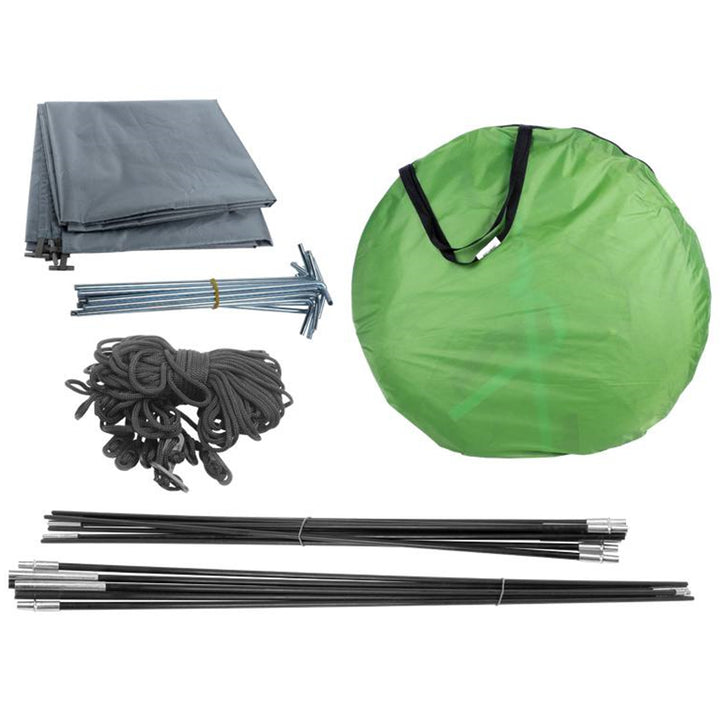 Tenda da pesca turistica con pavimento Monsun LXMS1