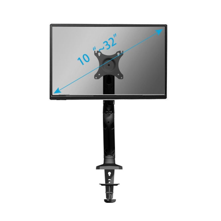 STAFFA DA SCRIVANIA PER MONITOR LCD LED USB 3.0 10-32" Art L-17GD