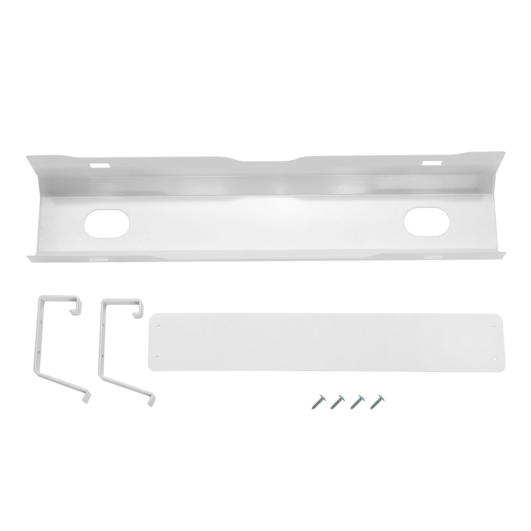 Organizzatore da scrivania Sotto Scrivania Cavo Organizzatore Sotto Desk Mount Cavo di Gestione Vassoio Bianco