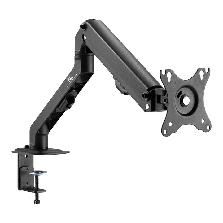 Maclean MC-906 Supporto per monitor con molla a gas 17"-27" Supporto da scrivania braccio per monitor girevole, inclinabile e ruotabile VESA 75x75 100x100 fino a 8 kg