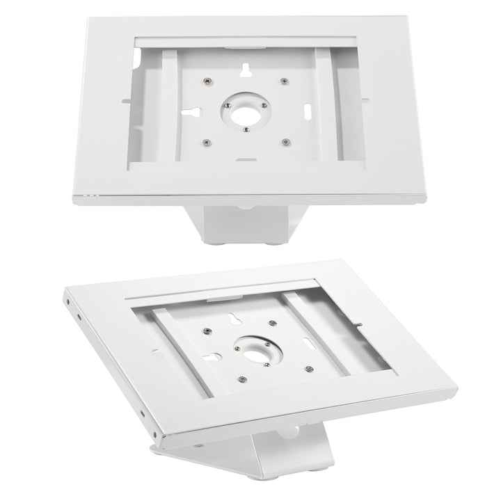 Maclean MC-909W Staffa di montaggio per tablet antifurto da appoggio da parete compatibile con  iPad Air Pro Samsung Galaxy Tab A (2019) Fiere Negozi