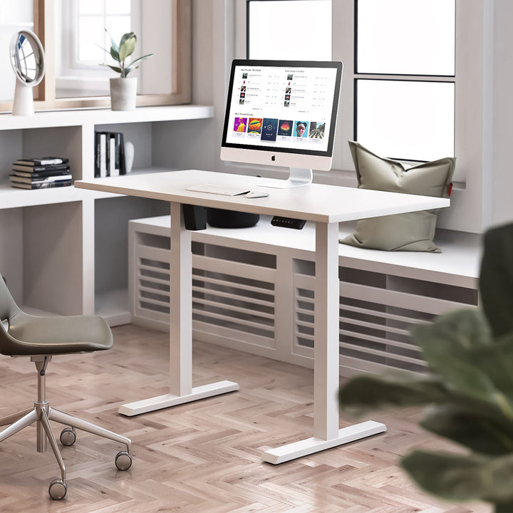 Ergo Office ER-433 Scrivania Sit-Stand Struttura elettrica regolabile in altezza fino a 80 kg Scrivania da ufficio senza piano d'appoggio