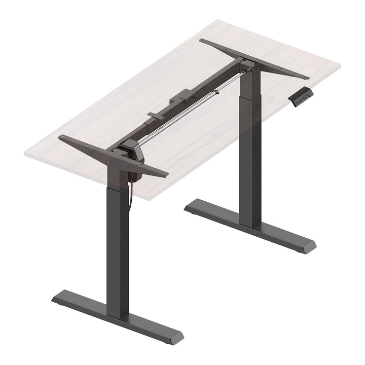 Ergo Office ER-433 Scrivania Sit-Stand Struttura elettrica regolabile in altezza fino a 80 kg Scrivania da ufficio senza piano d'appoggio