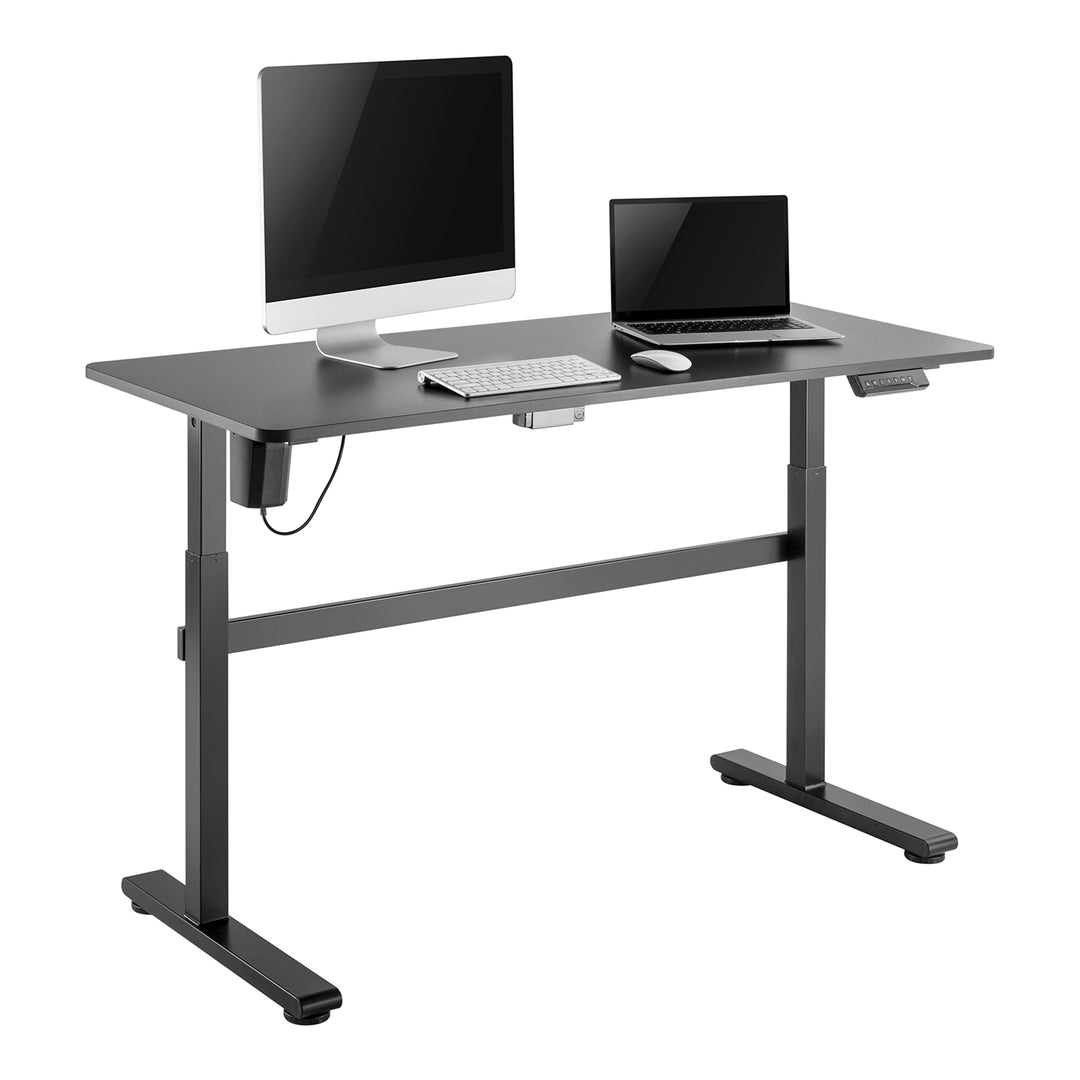 Ergo Office ER-434 Scrivania elettrica Altezza regolabile max 118 cm 50 kg - Scrivania Sit-stand Colore grigio