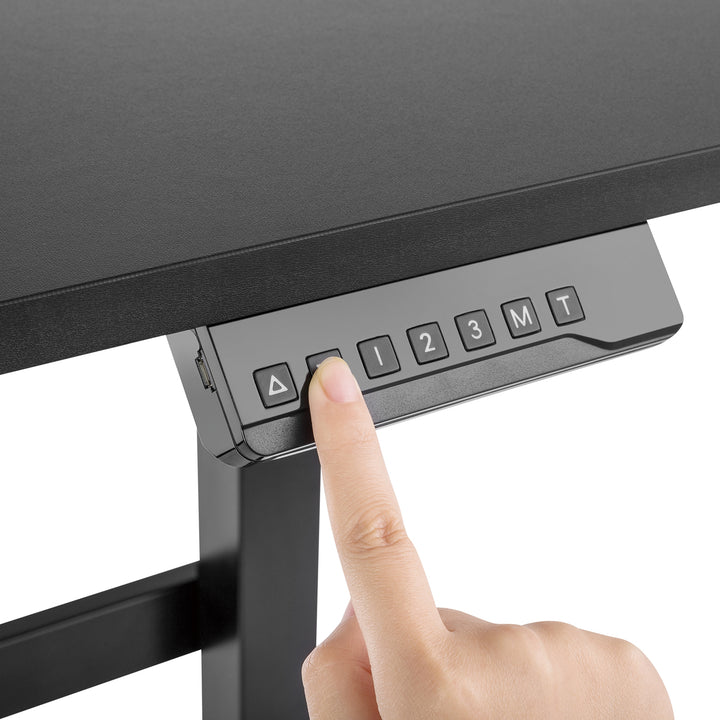 Ergo Office ER-434 Scrivania elettrica Altezza regolabile max 118 cm 50 kg - Scrivania Sit-stand Colore grigio