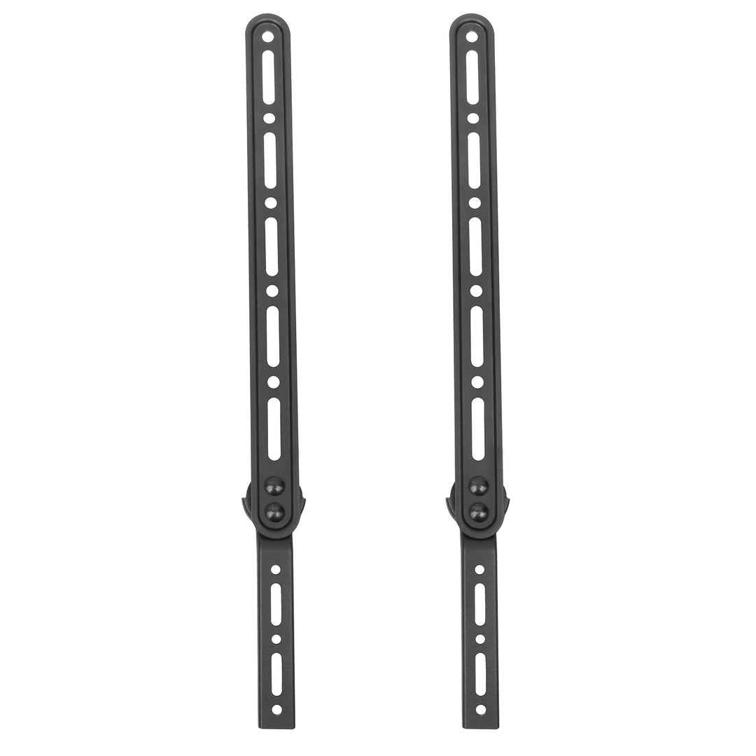 Maclean MC-912 Supporto universale per soundbar fino a 15 kg Supporto per altoparlanti da montare sotto o sopra la TV...