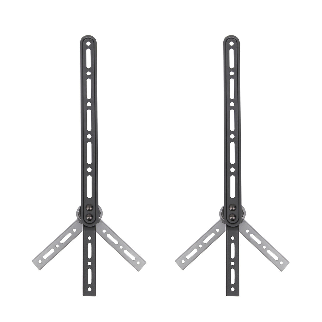 Maclean MC-912 Supporto universale per soundbar fino a 15 kg Supporto per altoparlanti da montare sotto o sopra la TV...