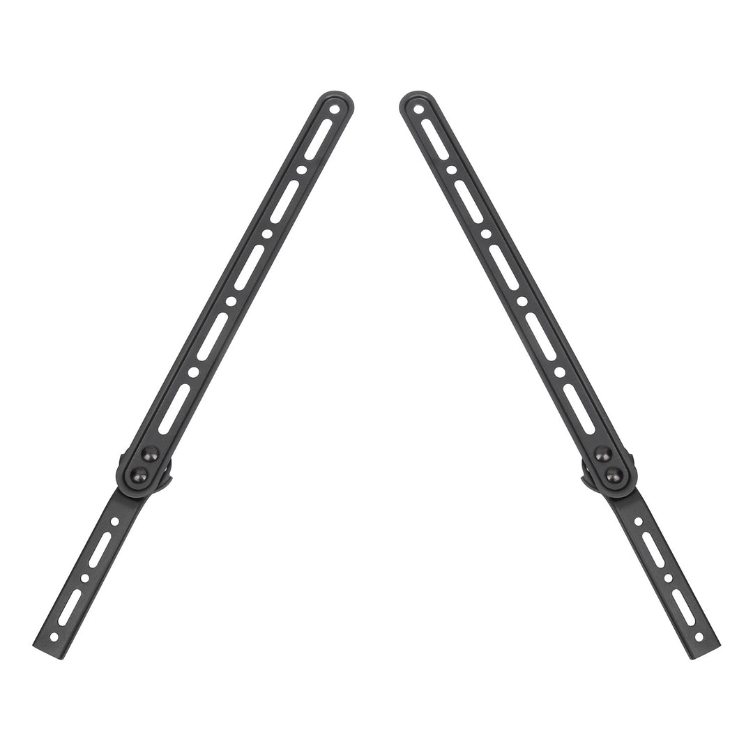 Maclean MC-912 Supporto universale per soundbar fino a 15 kg Supporto per altoparlanti da montare sotto o sopra la TV...