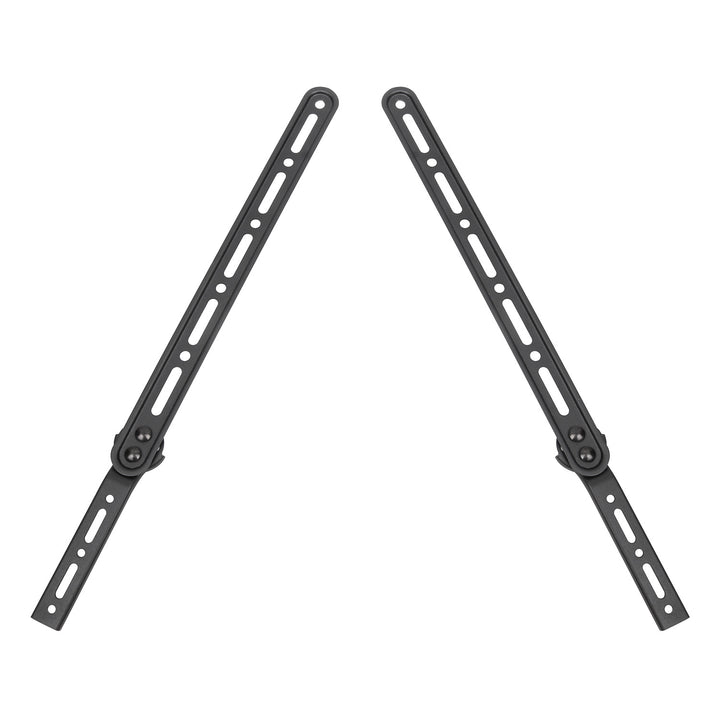 Maclean MC-912 Supporto universale per soundbar fino a 15 kg Supporto per altoparlanti da montare sotto o sopra la TV...