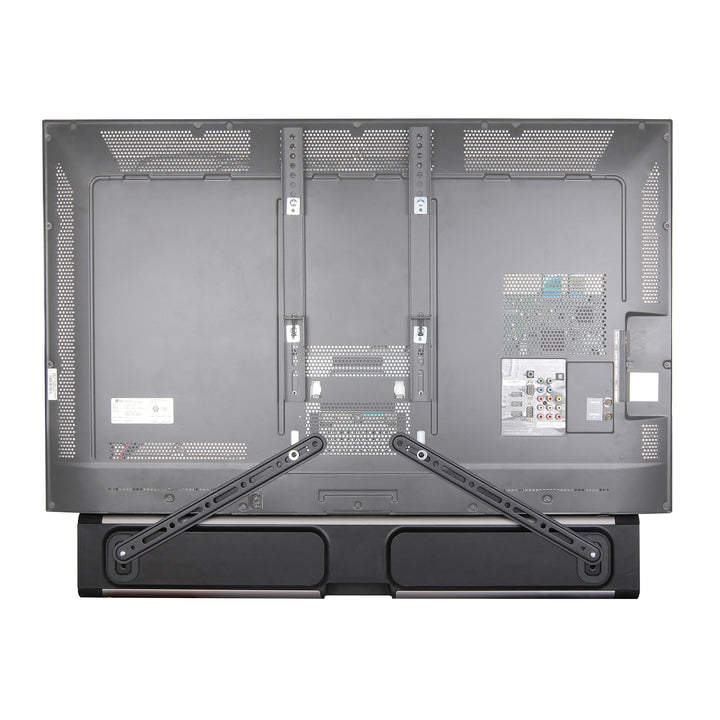 Maclean MC-912 Supporto universale per soundbar fino a 15 kg Supporto per altoparlanti da montare sotto o sopra la TV...