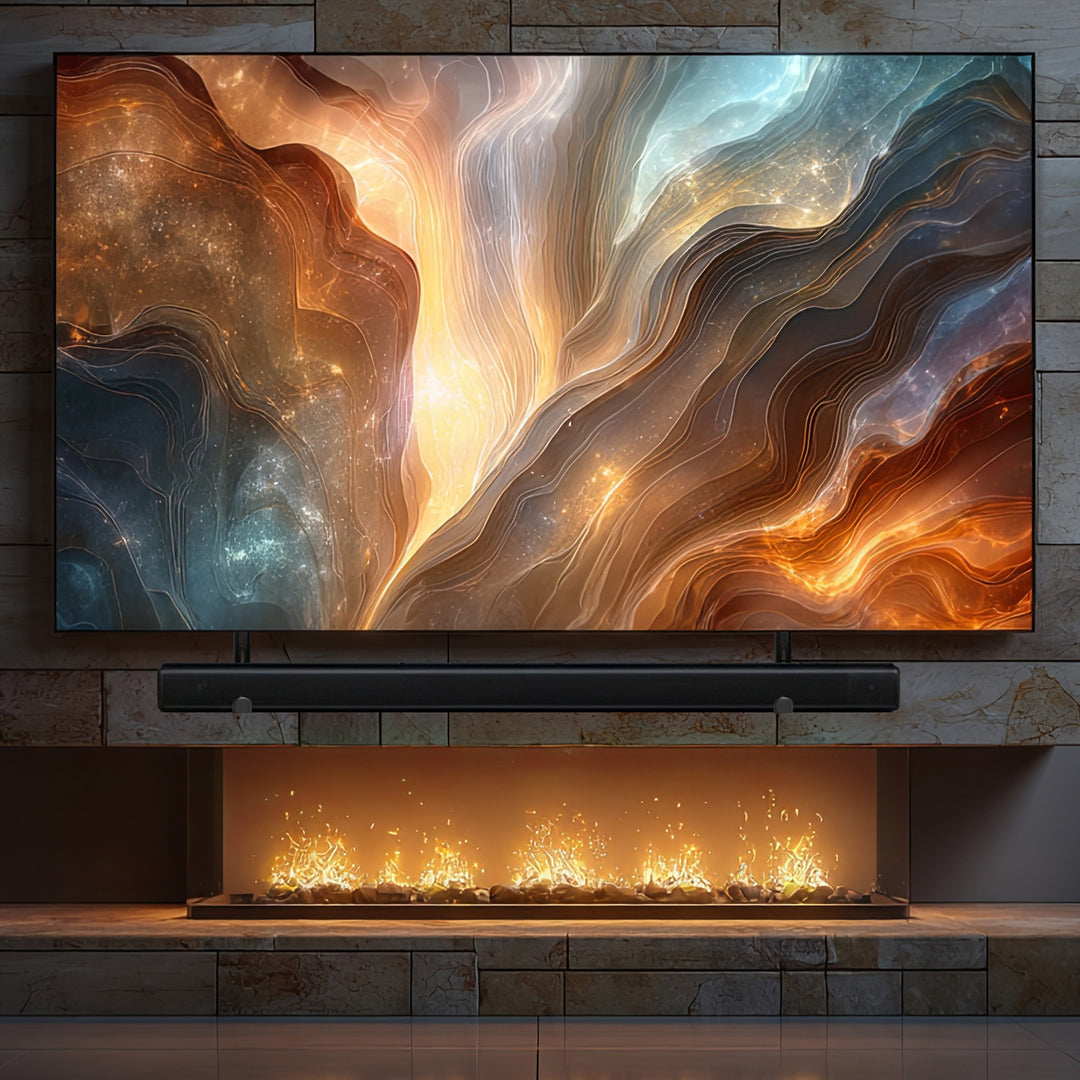 Supporto universale per soundbar fino a 15 kg Supporto per altoparlanti da montare sotto la TV