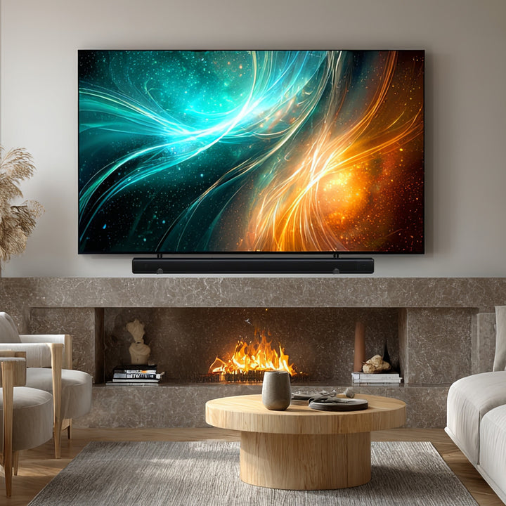 Supporto universale per soundbar fino a 15 kg Supporto per altoparlanti da montare sotto la TV