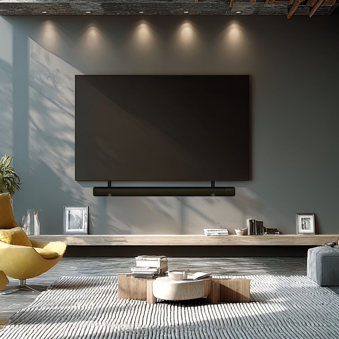 Supporto universale per soundbar fino a 15 kg Supporto per altoparlanti da montare sotto la TV