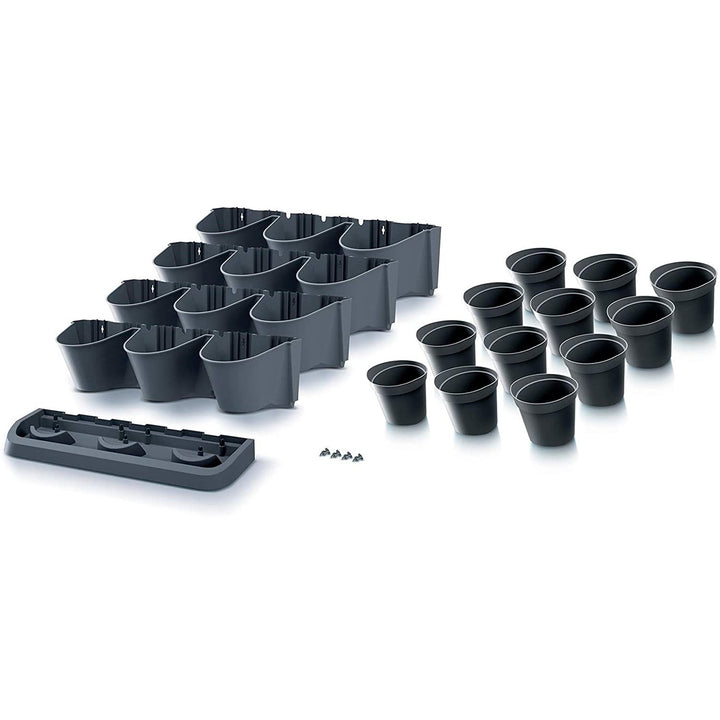 Giardino verticale verticale Prosperplast Cascade Garden antracite