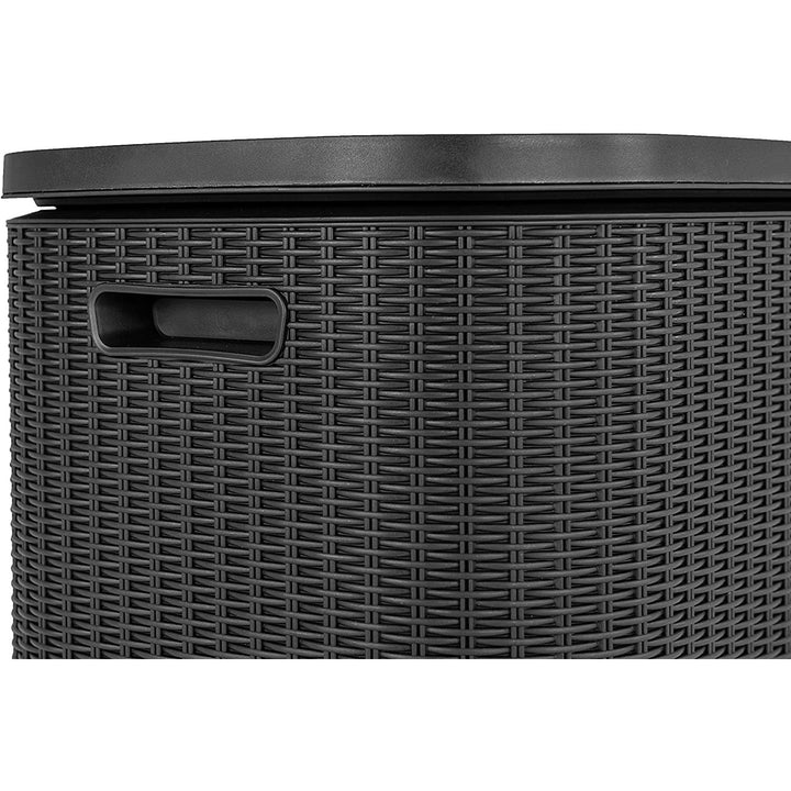 Tavolo bar da giardino 2in1 Keter, bar con contenitore refrigerante Bevy Cool Bar Rattan