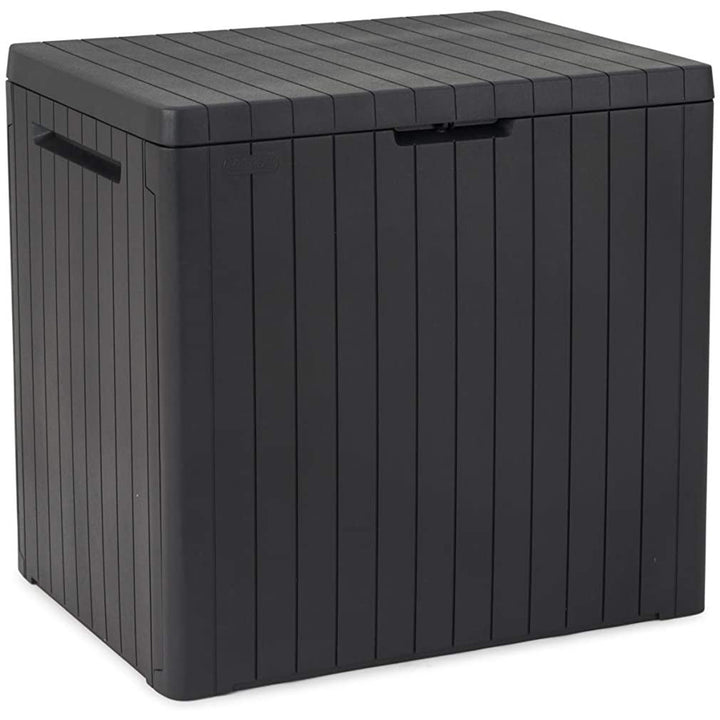 Box da giardino Keter resistente alle basse temperature e ai raggi UV City Storage Box 113L