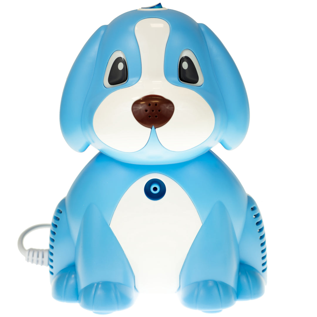 Inalatore elettrico per cuccioli Set inalatore per cani per bambini e adulti Nebulizzatore Maschera per inalazione per adulti e bambini (blu)
