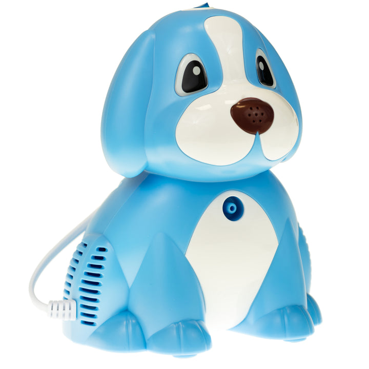 Inalatore elettrico per cuccioli Set inalatore per cani per bambini e adulti Nebulizzatore Maschera per inalazione per adulti e bambini (blu)