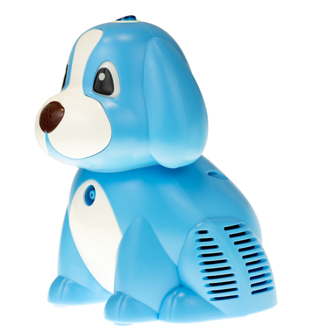Inalatore elettrico per cuccioli Set inalatore per cani per bambini e adulti Nebulizzatore Maschera per inalazione per adulti e bambini (blu)