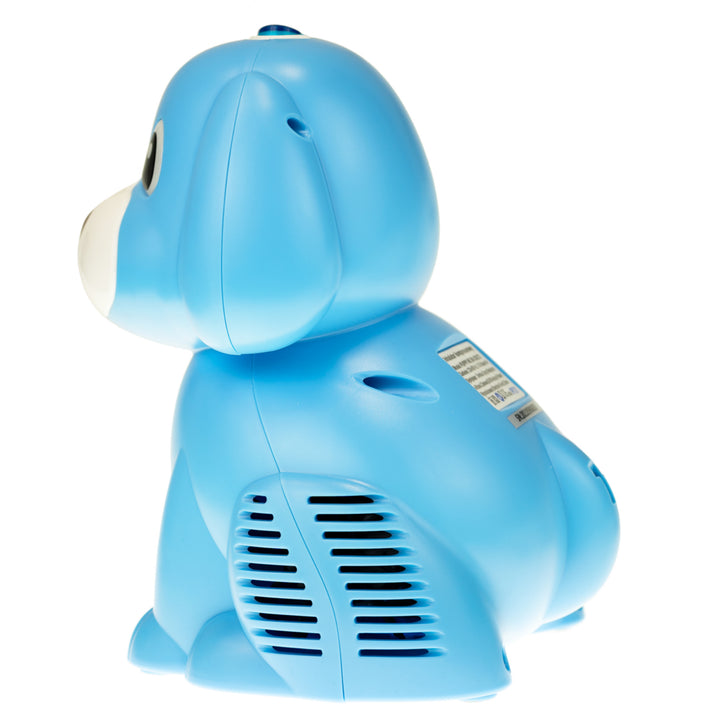 Inalatore elettrico per cuccioli Set inalatore per cani per bambini e adulti Nebulizzatore Maschera per inalazione per adulti e bambini (blu)