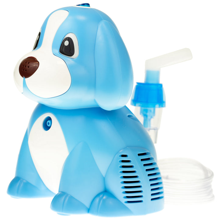 Inalatore elettrico per cuccioli Set inalatore per cani per bambini e adulti Nebulizzatore Maschera per inalazione per adulti e bambini (blu)