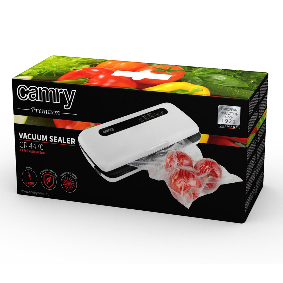 Sigillatrice sottovuoto Camry, 2 modalità operative, 2 velocità, 110W, CR 4470