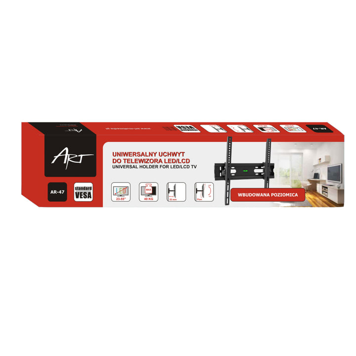 LCD/LED 23-55" 40KG PORTA TV AR-47 ART regolabile in verticale
