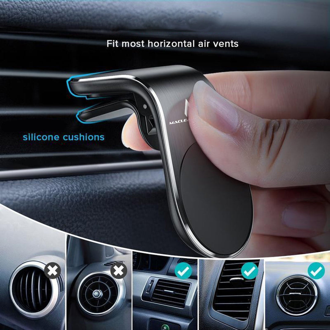 Supporto magnetico  Telefono Maclean MC-326 per auto per ventilazione supporto magnetico, supporto per smartphone