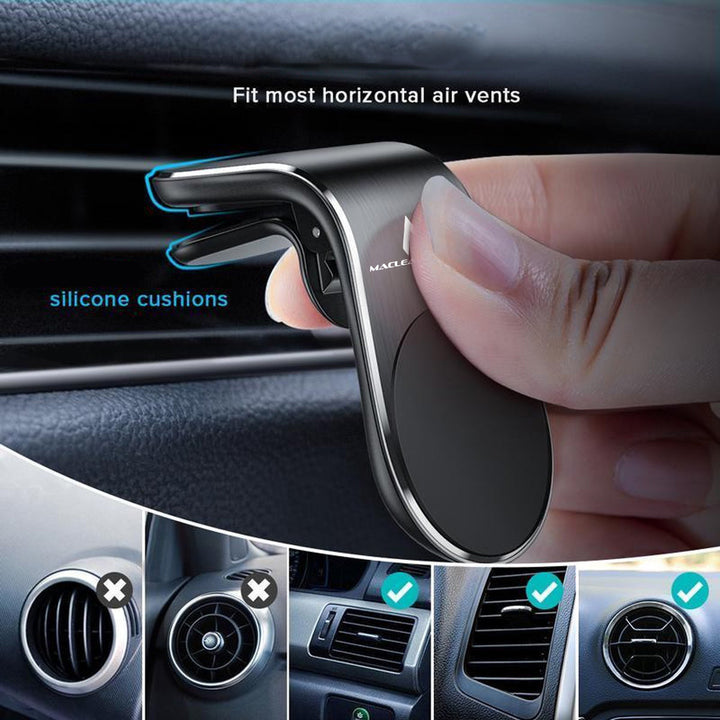 Supporto magnetico  Telefono Maclean MC-326 per auto per ventilazione supporto magnetico, supporto per smartphone