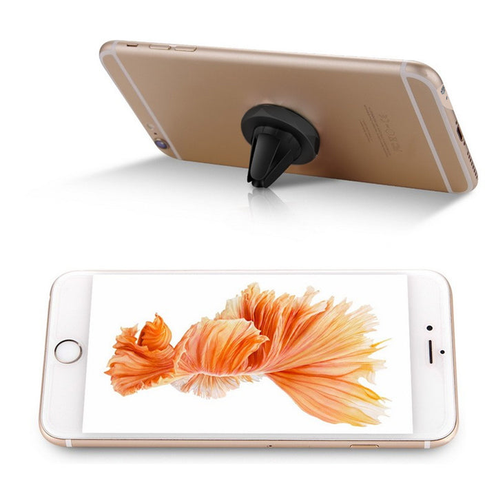 Maclean MC-323 Supporto Magnetico per Telefono Universale, Installazione nella griglia di ventilazione,