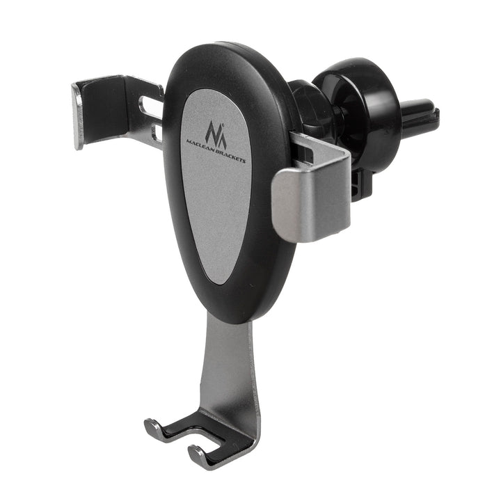 Maclean MC-324 Supporto Telefono Gravity veicolare universale, per griglia di ventilazione, gravità, max. largezza 90mm