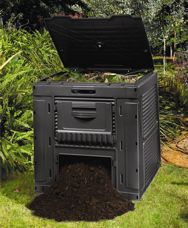 Compostiera da giardino con base 470L E-COMPOSTER Keter