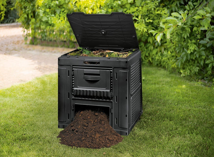Compostiera da giardino con base 470L E-COMPOSTER Keter