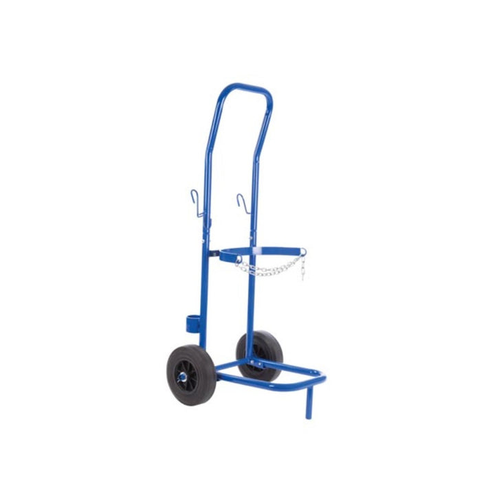 Tooland QT118 carrello portabombole in acciaio fino a 100 kg blu