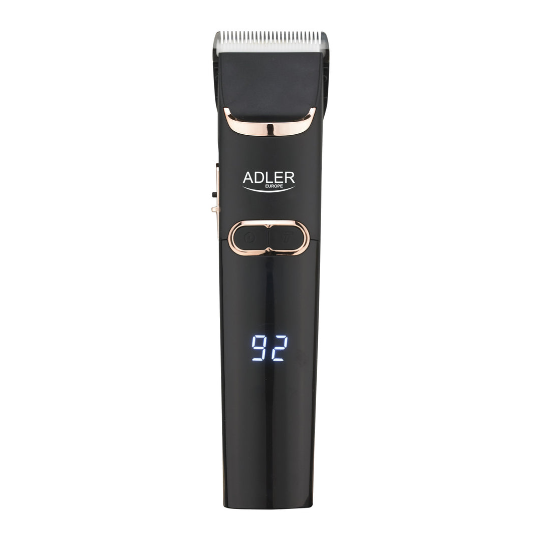 Tagliacapelli Adler, display LCD, 40W, AD 2832