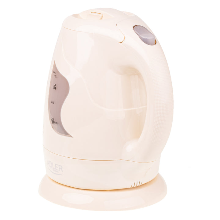 Bollitore elettrico Adler, 850W, 1L, beige, AD 08 b