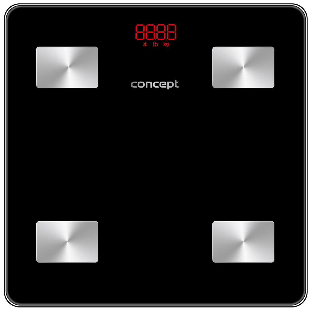 Bilancia pesapersone analitica diagnostica Concept nera VO4001