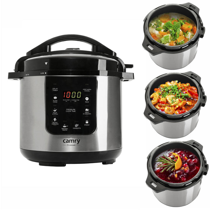 Pentola a pressione multicooker multifunzionale Camry CR 6409