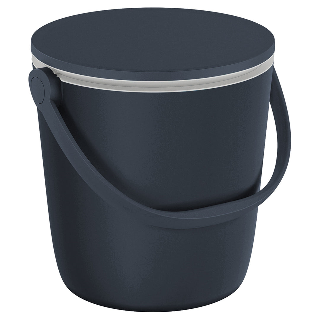 Bar portatile Keter Go Bar con funzione grafite di un tavolino per snack e di un contenitore per bevande