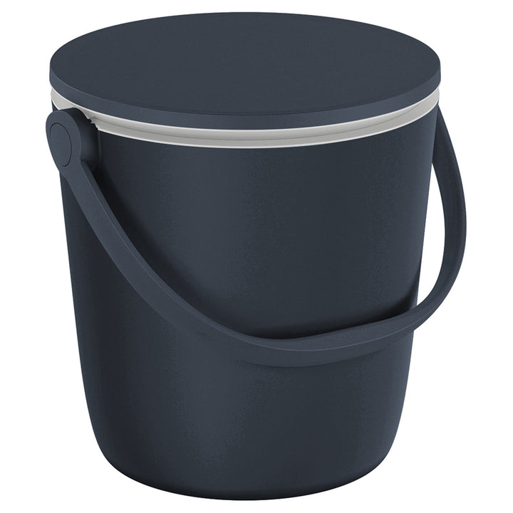 Bar portatile Keter Go Bar con funzione grafite di un tavolino per snack e di un contenitore per bevande