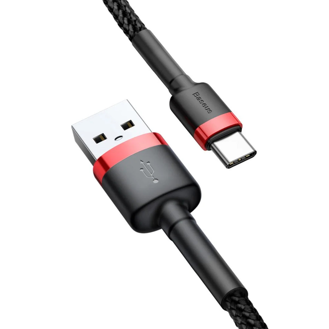 Connettore USB A - Connettore USB-C 1m CATKLF-B91 Cavo Baseus rosso+nero