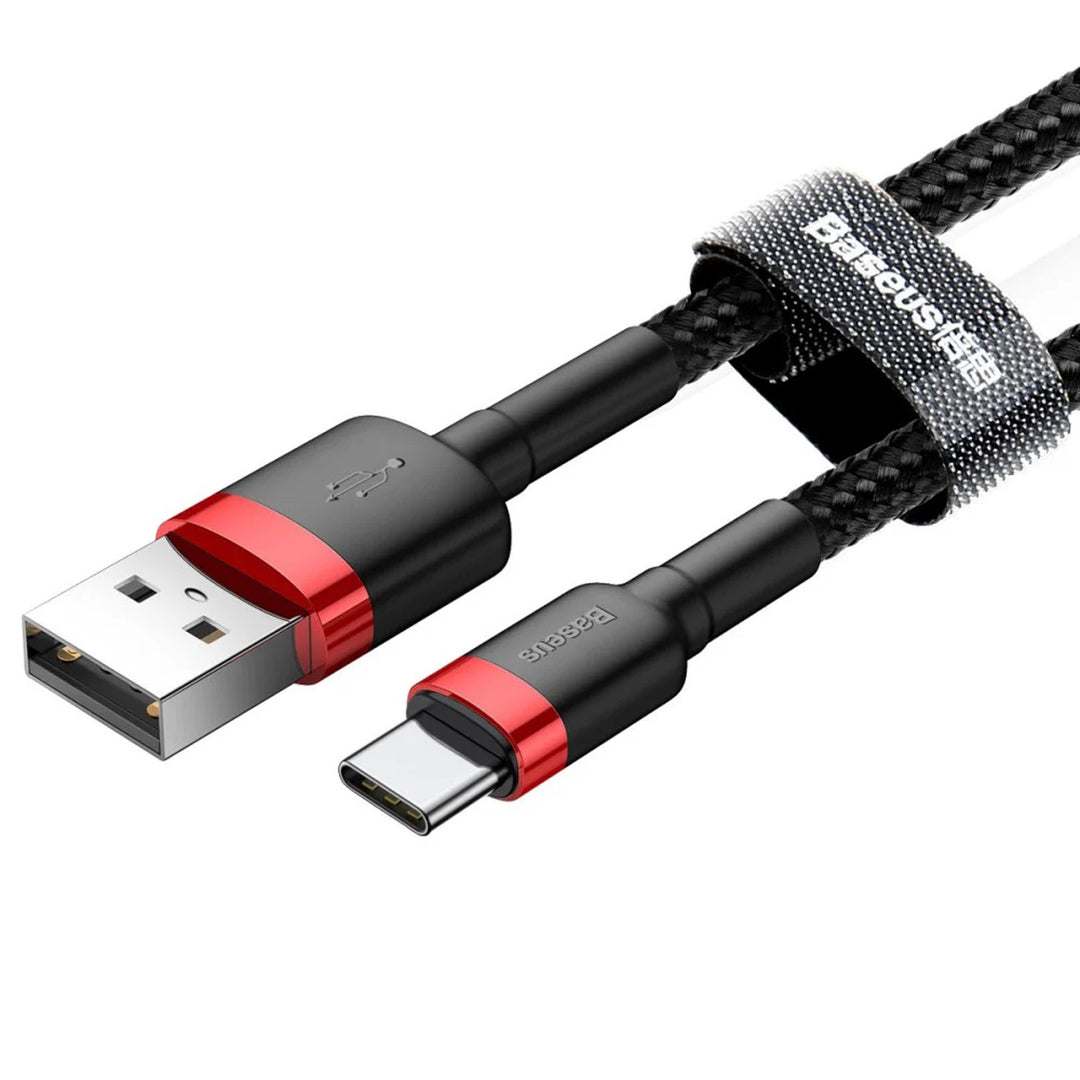 Connettore USB A - Connettore USB-C 1m CATKLF-B91 Cavo Baseus rosso+nero