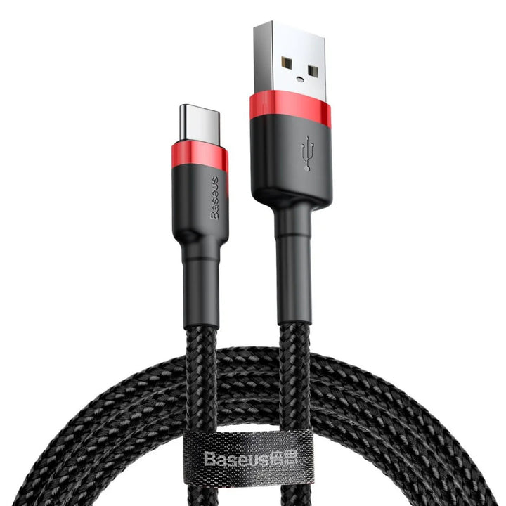 Connettore USB A - Connettore USB-C 1m CATKLF-B91 Cavo Baseus rosso+nero