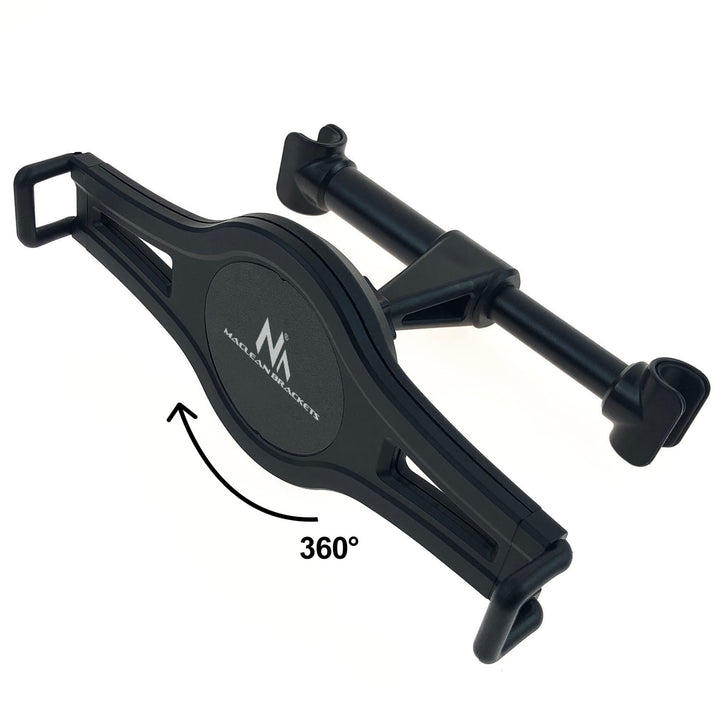 Maclean  MC-893Supporto universale per tablet da auto da poggiatesta 360 gradi rotante