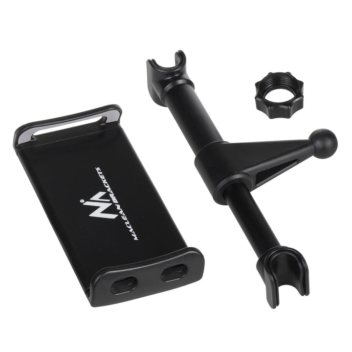 Maclean MC-894 Supporto da auto universale per smartphone e tablet Supporto da auto per poggiatesta rotante a 360 gradi